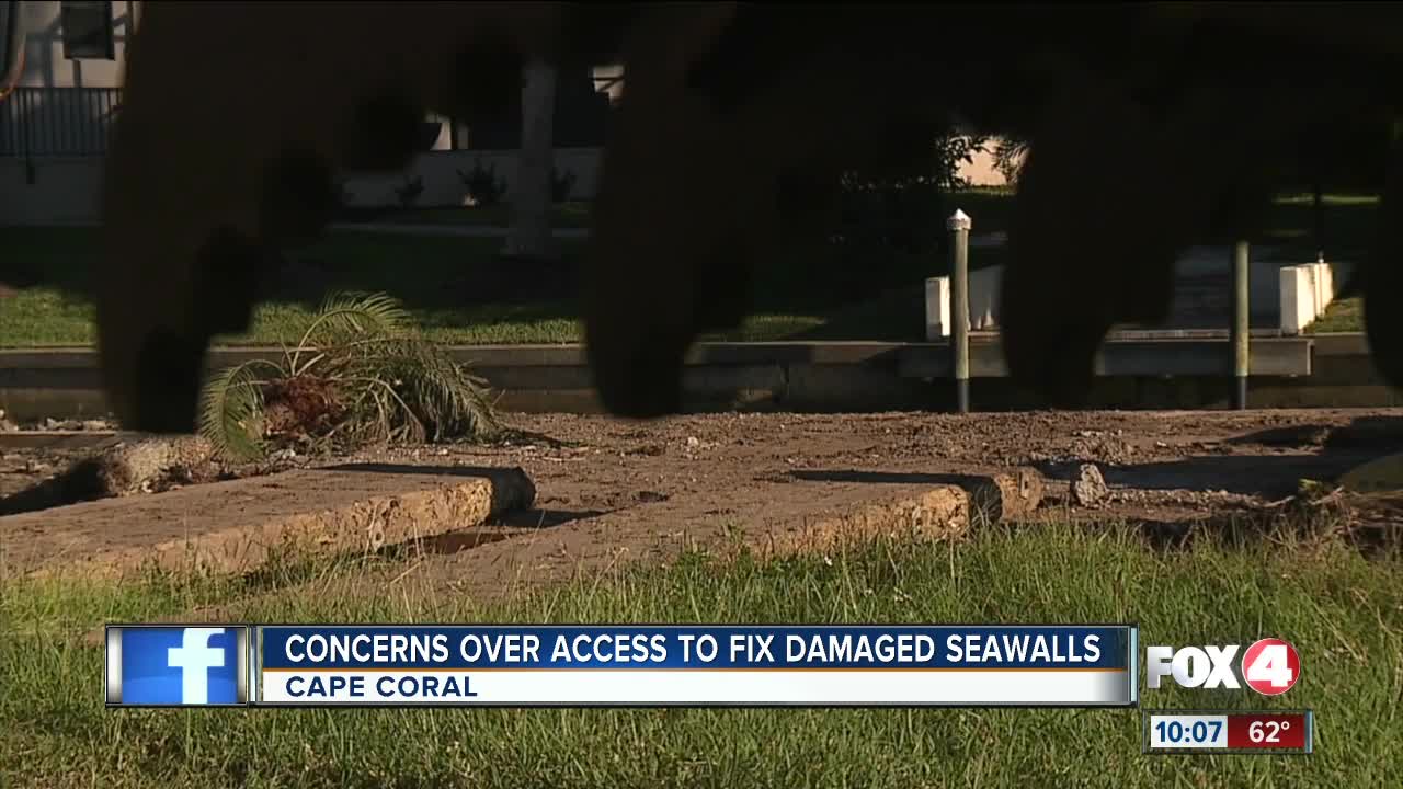 Lack of access to vacant lots impacting local seawall businesses