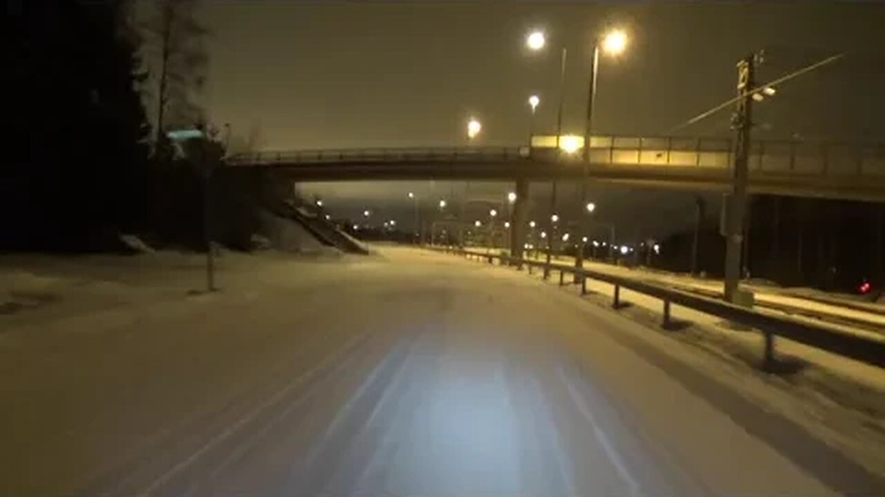 Winter night cycling - stupid fun...? 9.1.2023