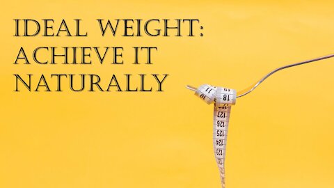 Ideal Weight: Achieve it Naturally by Dr. John Clark Կատարյալ Բնական քաշ։ Բժիշկ Ջոն Քլարք