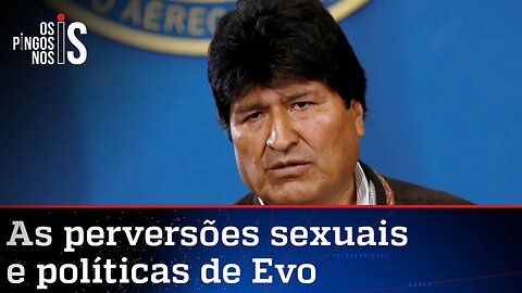 Evo Morales é acusado de ter filho com menor de idade