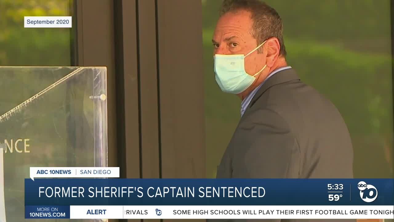 Former Sheriff's Captain Sentenced