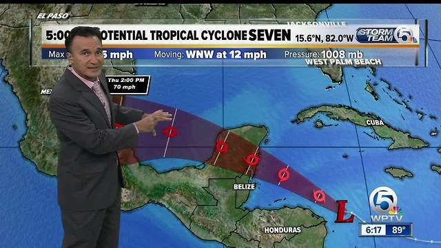 Sunday evening Tropical update