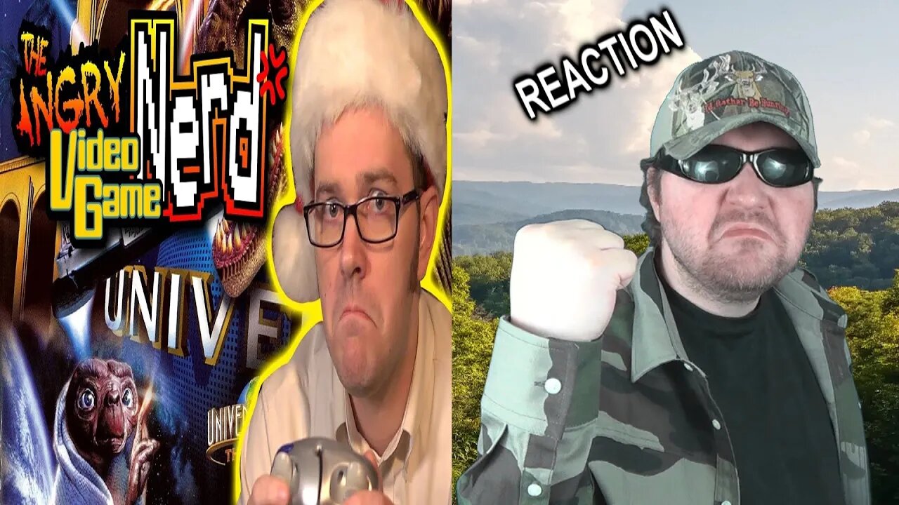 Universal Studios Theme Parks Adventure (Gamecube) - Angry Video Game Nerd (AVGN) REACTION!!! (BBT)