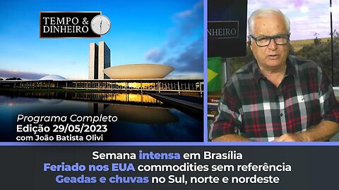 Feriado nos EUA deixa commodities sem referência Semana intensa em Brasília. Geadas e chuvas no Sul