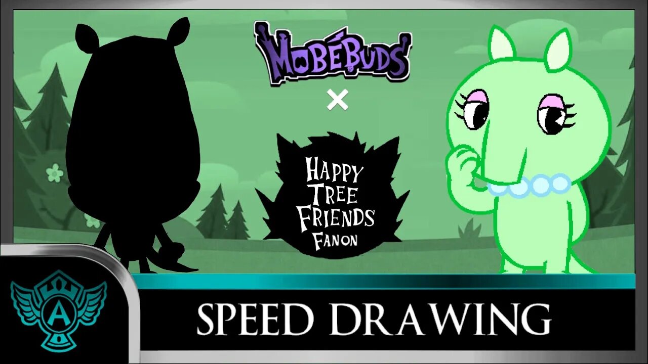 Speed Drawing: Happy Tree Friends Fanon - Ann E. Ter | Mobebuds Style