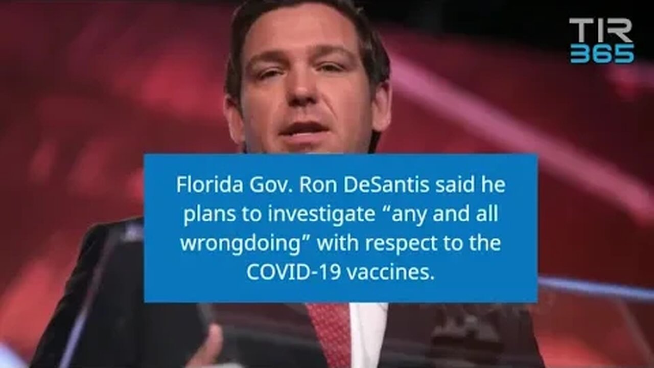 FLORIDA GOVERNOR RON DESANTIS SEEKS GRAND JURY OF COVID VACCINES-COVID CRIMES (NUREMBERGTRIALS.NET)