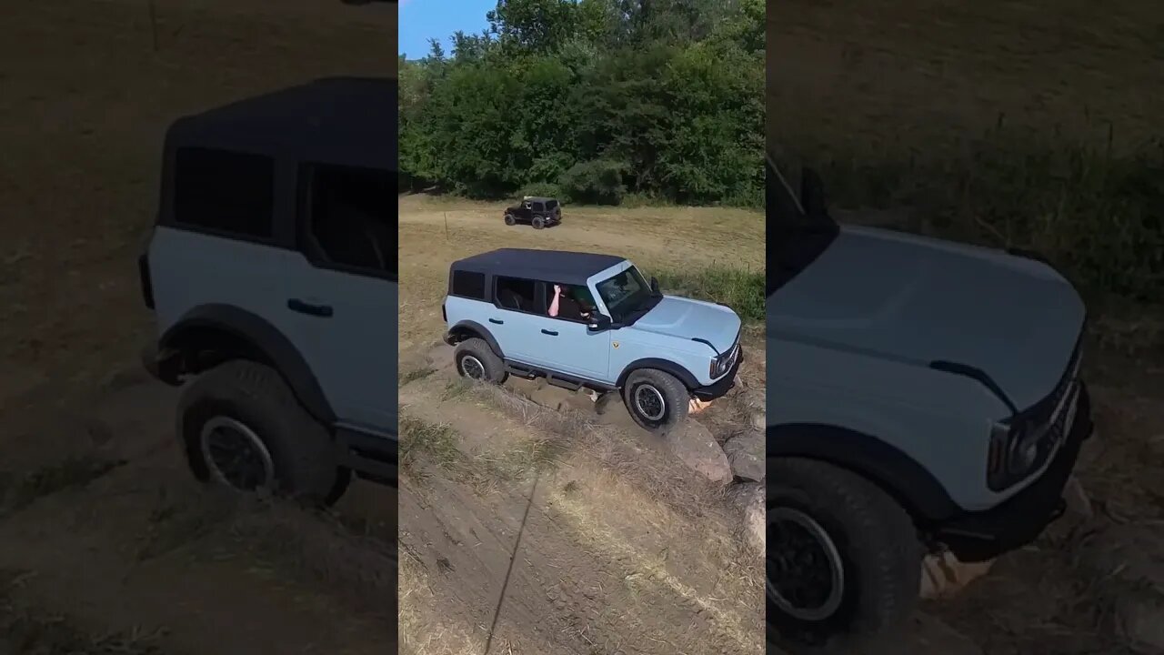 Ford Bronco Steel Ball Climb