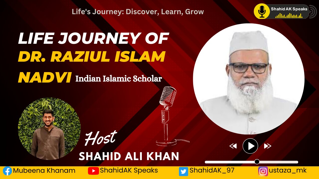 Sneak Peak : Life Journey (Safar Zindagi Ka) Ft. Dr. Raziul Islam Nadvi - Indian Islamic Scholar