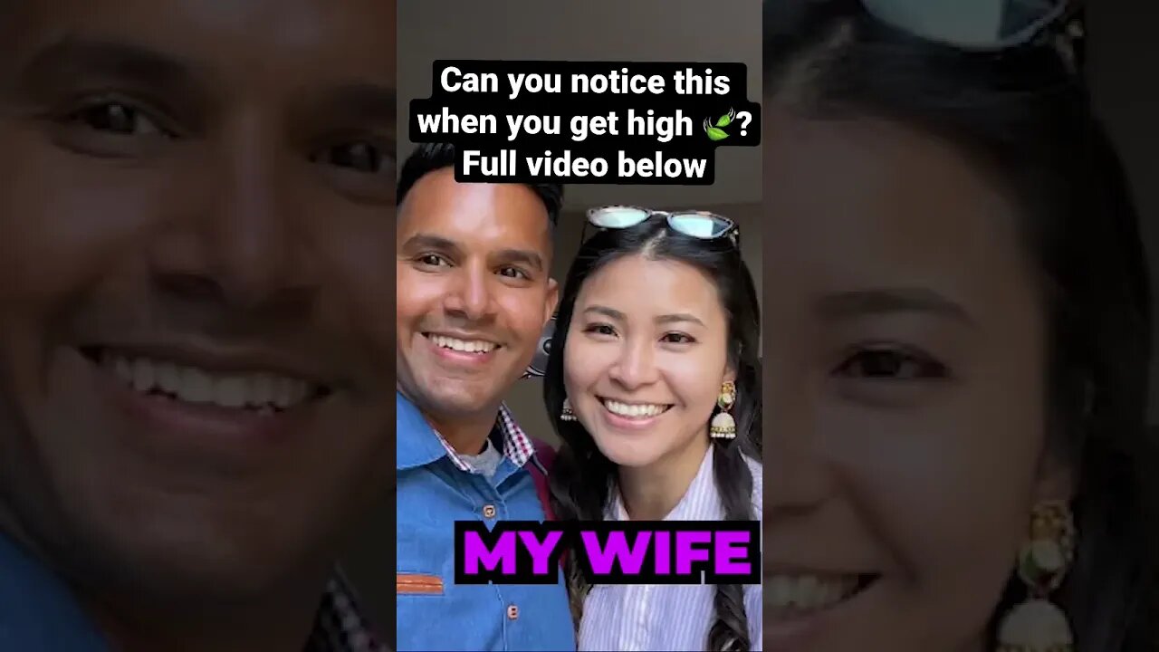 Can you notice this when you get high?