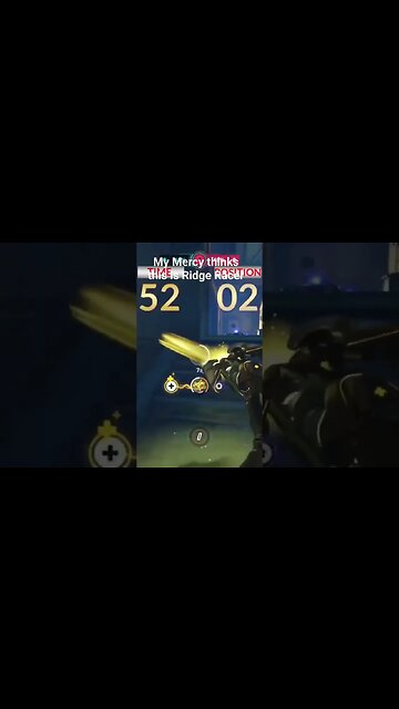 My Mercy thinks she's playing Ridge Racer #overwatch #gaming