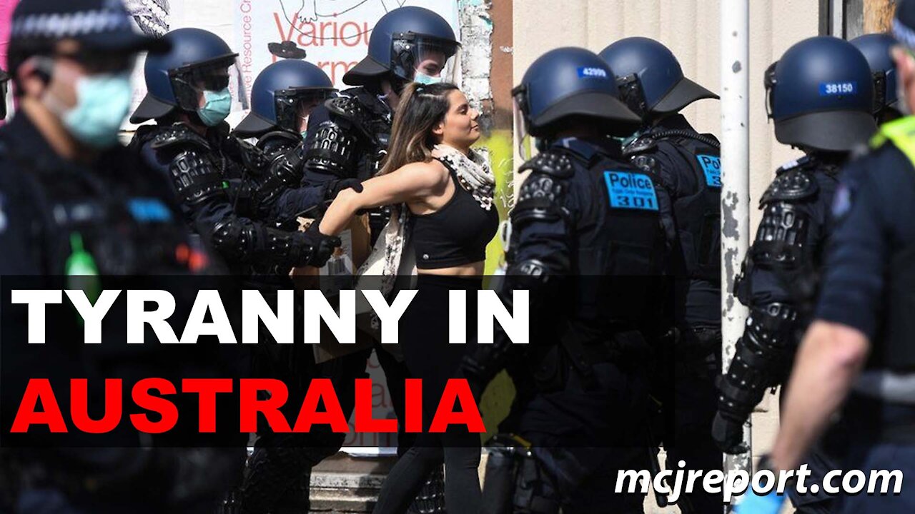 Tyranny enforcement in Melbourne continues