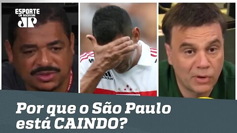 Sentiu? Por que o São Paulo está CAINDO? Veja DEBATE!