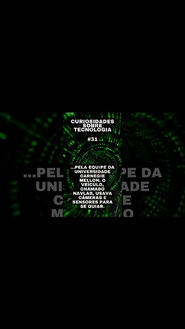 Curiosidades sobre tecnologia #31: o primeiro carro autônomo testado