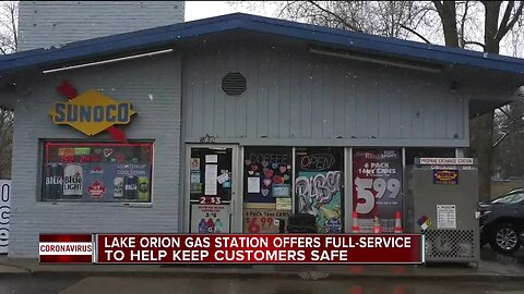 What one gas station is doing to help people at the pumps during the coronavirus outbreak