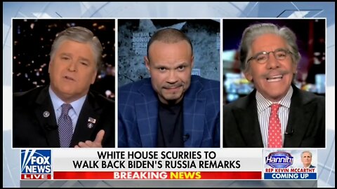 Bongino, Hannity & Geraldo Battle Over Biden's Struggles in Europe