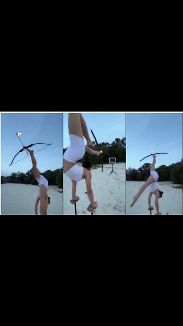 AWESOME ART OF ARROW-THROWING