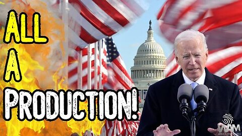 INAUGURATION SCAM - IT'S ALL A PRODUCTION! - GET READY! - TRUMP IS A COWARD & BIDEN IS A TYRANT