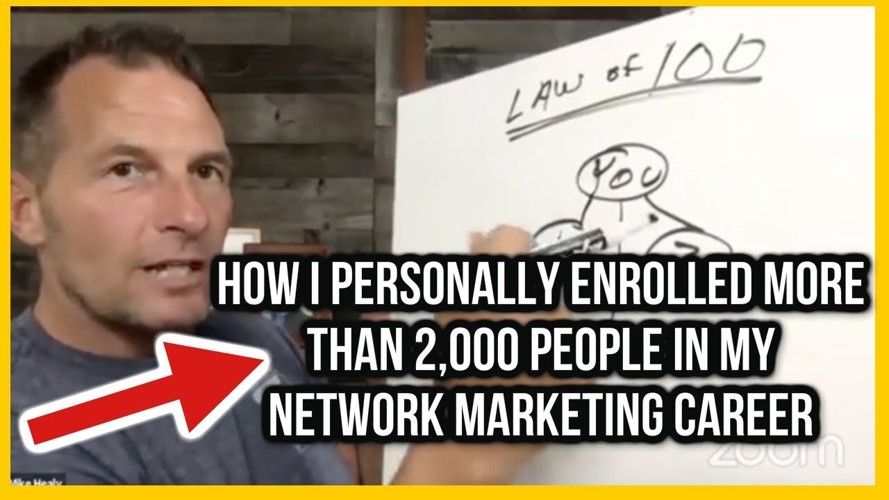 How I personally enrolled more than 2,000 people in my Network Marketing career