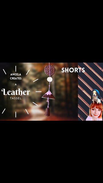 making a leather tassel