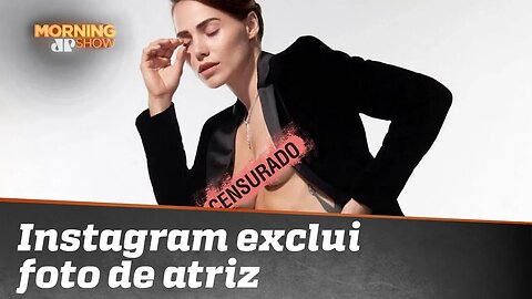 Instagram exclui peitinho de atriz e gera polêmica