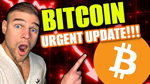 ⚠️ BITCOIN EMERGENCY⚠️ - WATCH ASAP!!!! IS THIS GAME OVER?!?!?!