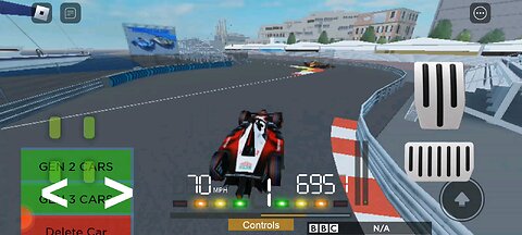 Formula E lap across Monaco in a Porsche | Roblox