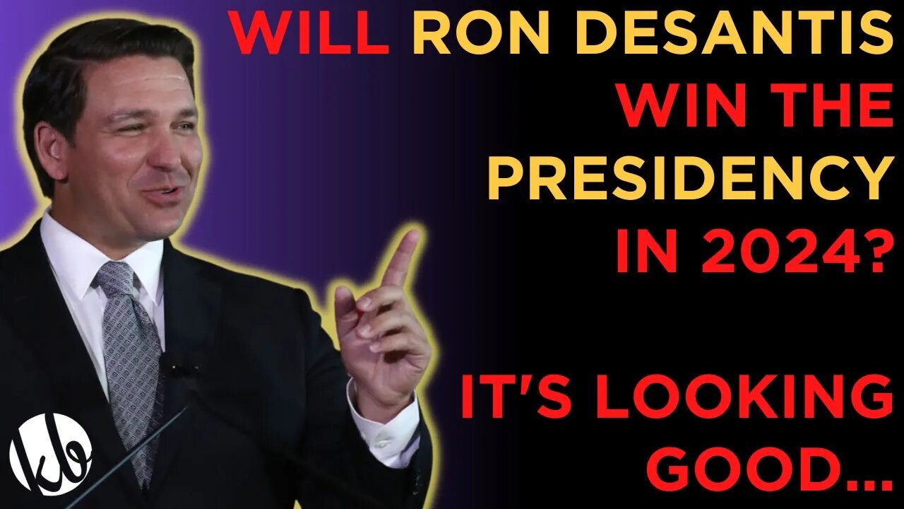 Will RON DESANTIS win the Presidency in 2024? It's looking good according to Joshua the Psychic...