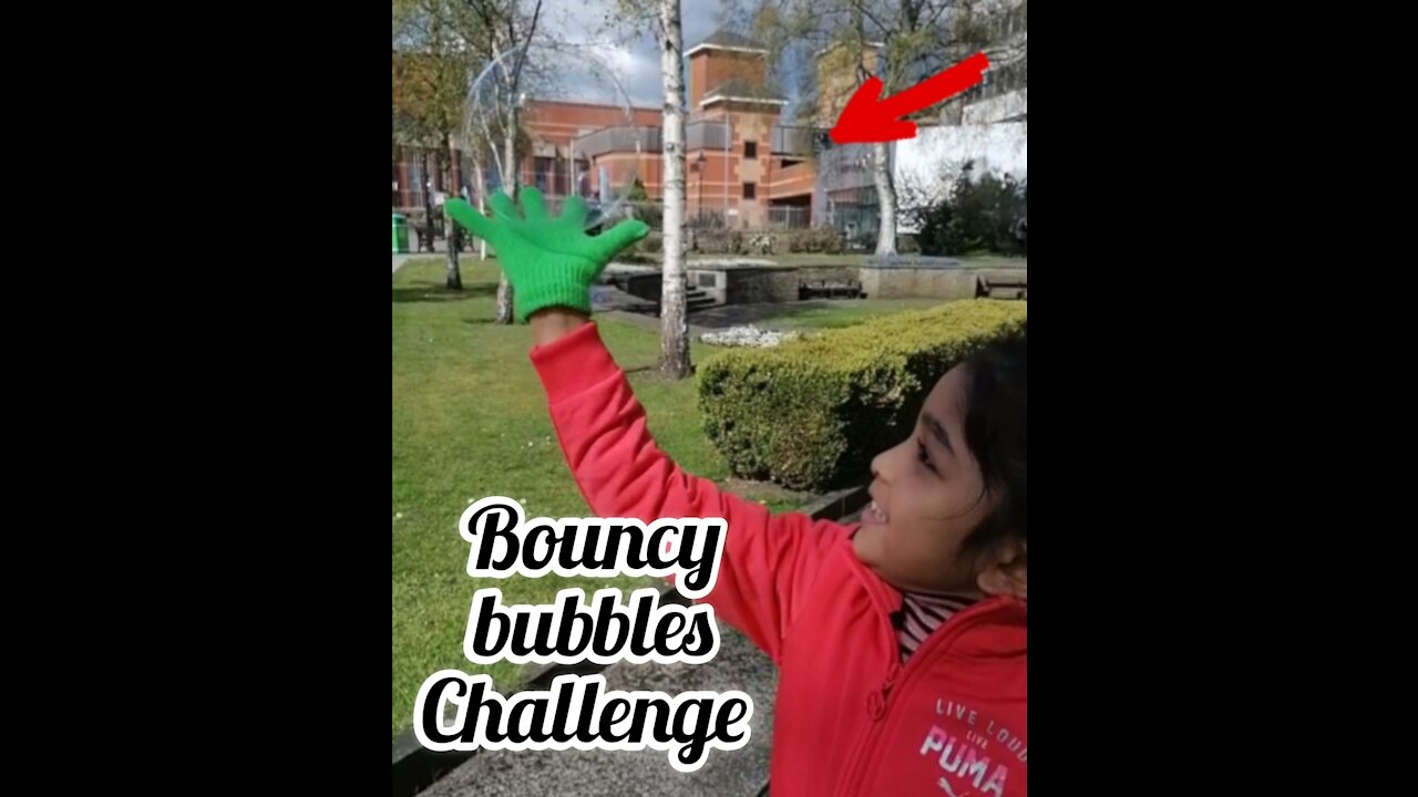 Bouncy Bubbles- Kids Bubbles Challenge