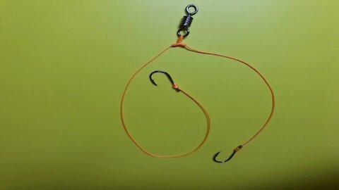 best knot how to tie two hooks