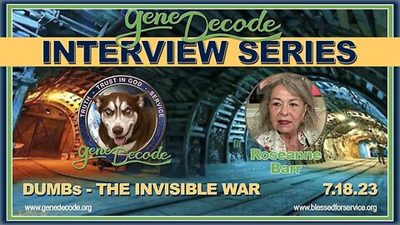 Roseanne Barr Interviews Gene Decode!