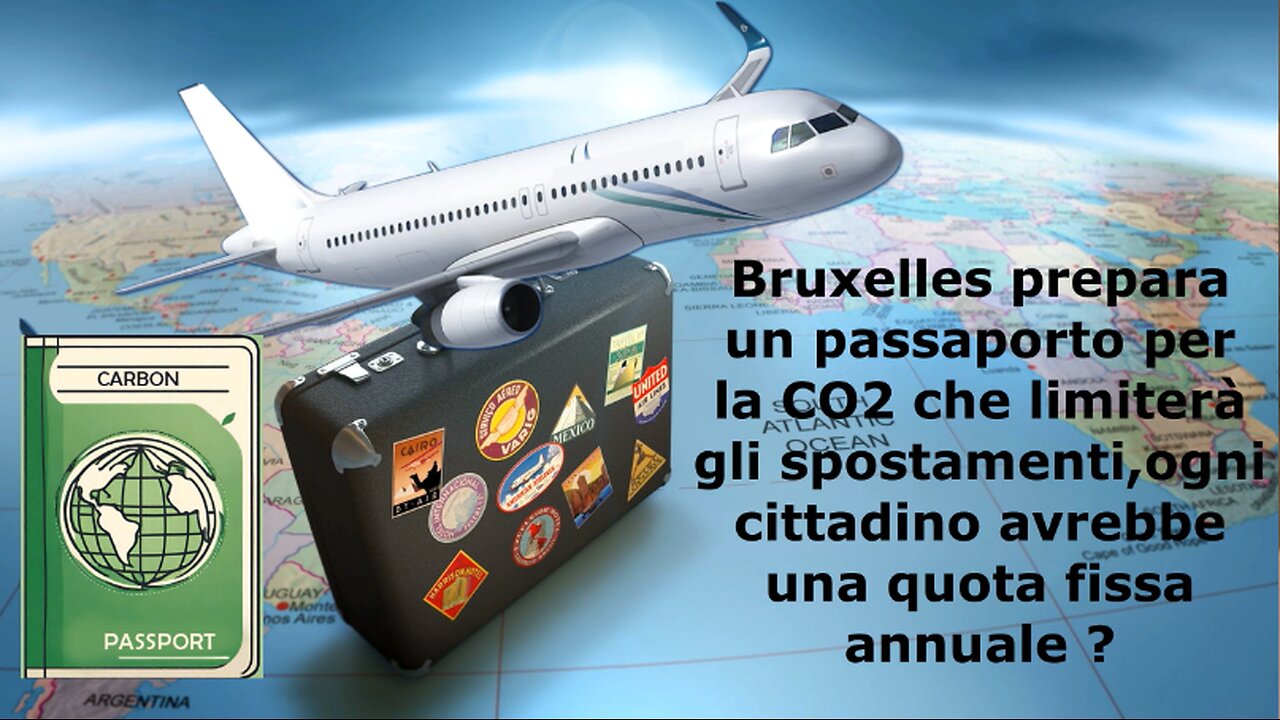 Il passaporto per la CO2 che limiterà gli spostamenti?