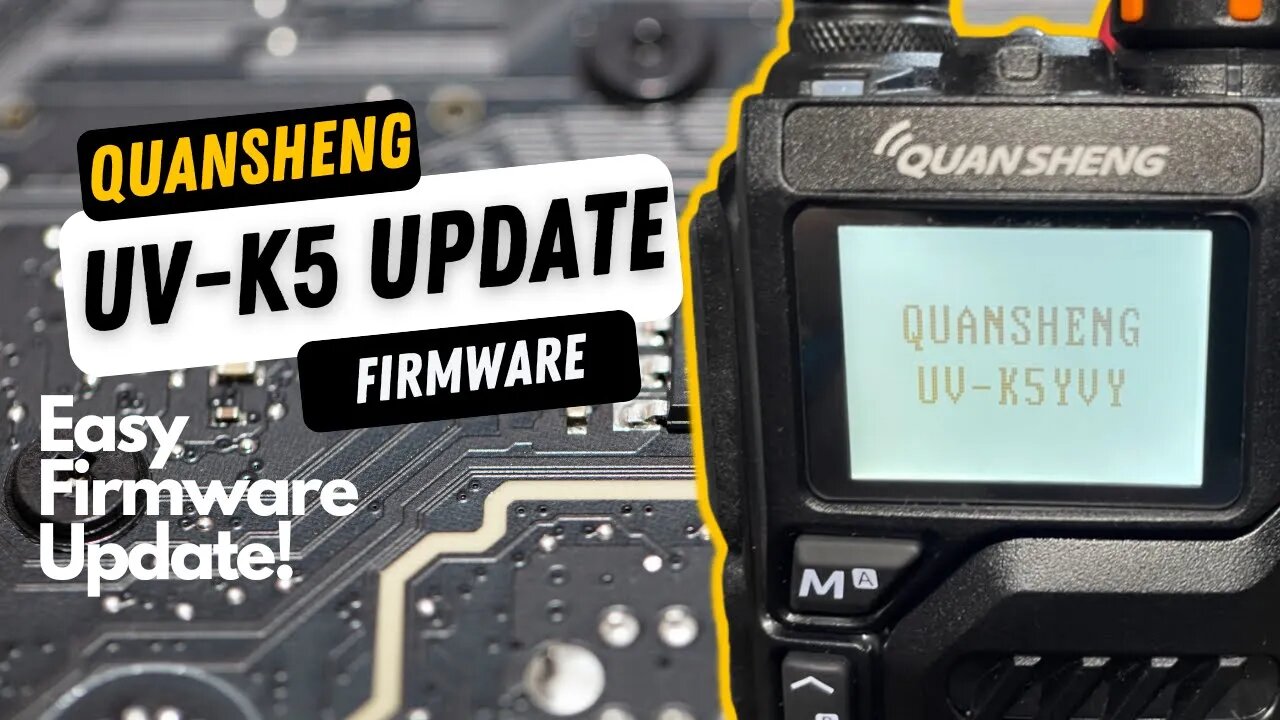 UPDATE your UV-K5 Firmware | Ham Radio