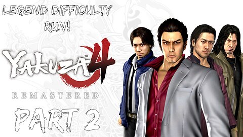 Yakuza 4 Legend Difficulty Run! Part 2/2