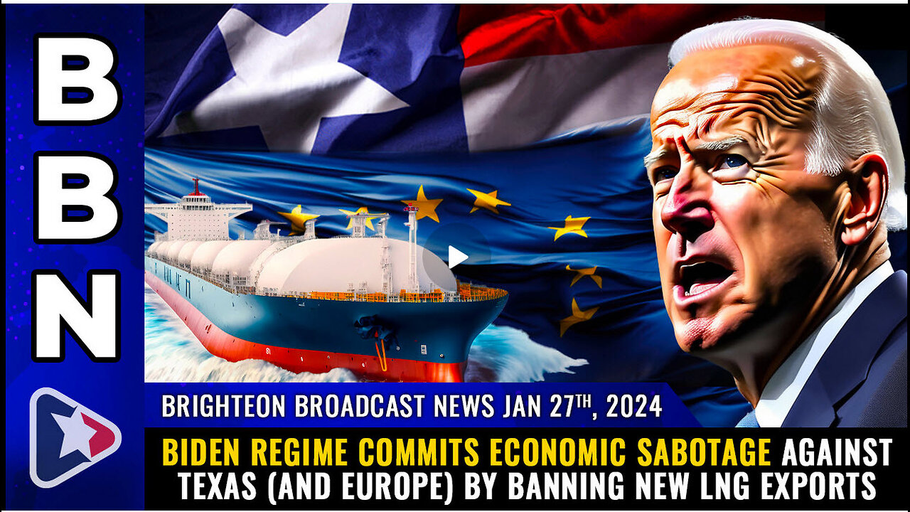 BBN, Jan 27, 2024 - Biden regime commits economic SABOTAGE against Texas...