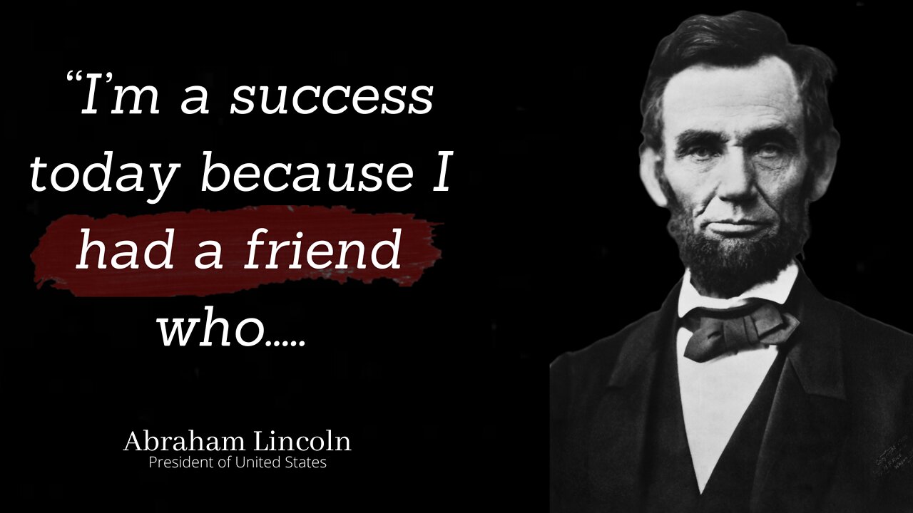 Abraham Lincoln Wisdom Quotes | CHANGE your LIFE | Every AMERICAN MUST LISTEN THIS!