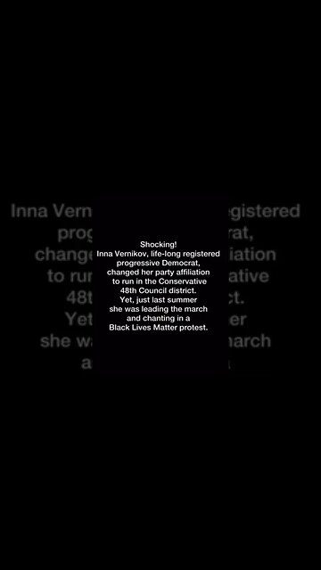 Inna Vernikov marched aganist the NYPD in 2020. Via Yeshiva World.Vote for Amber Adler on Nov 7 2023