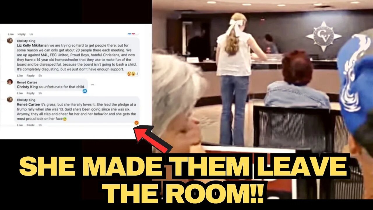 14 Y.O Shuts Down School Board Meeting By Exposing Member's Wife Gossiping About Her On Facebook