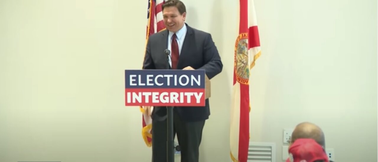 Florida Gov. Ron DeSantis Mocks ‘Brandon Administration’, Then Leads Crowd In ‘Let’s Go Brandon’ Cha