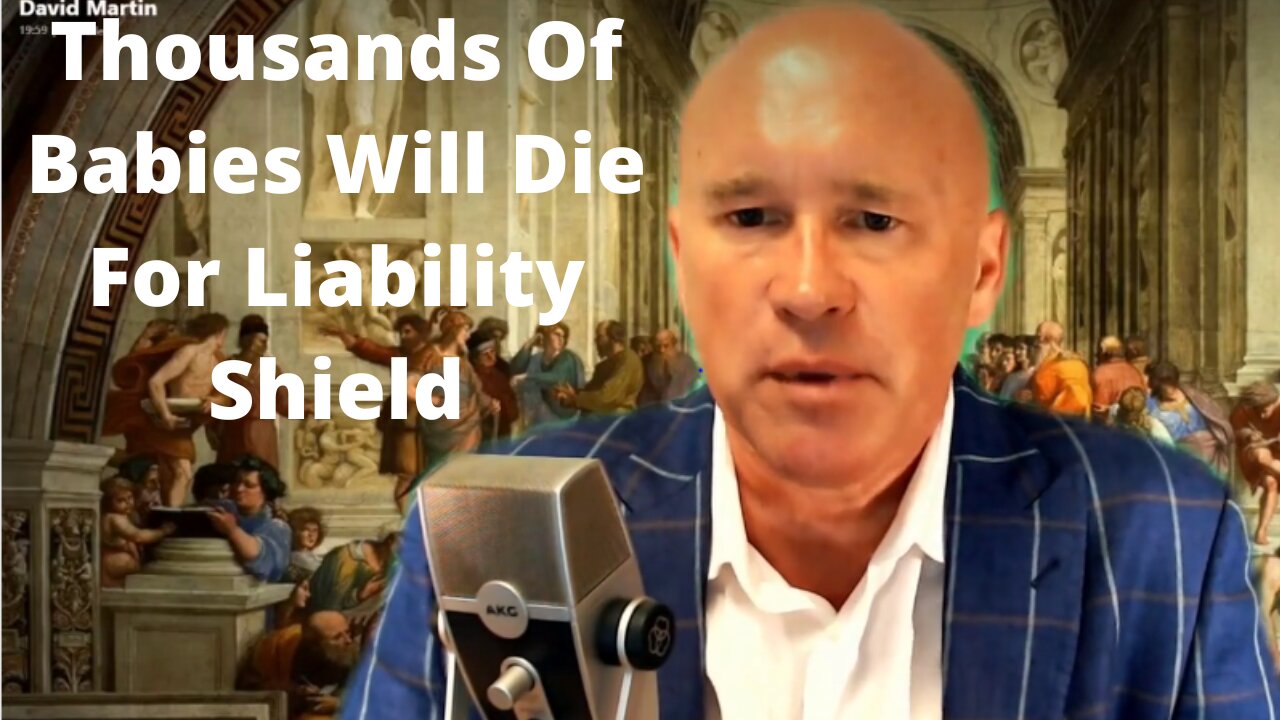 David Martin: They Will Kill, Cripple & Disable Thousands Of Babies To Get It!