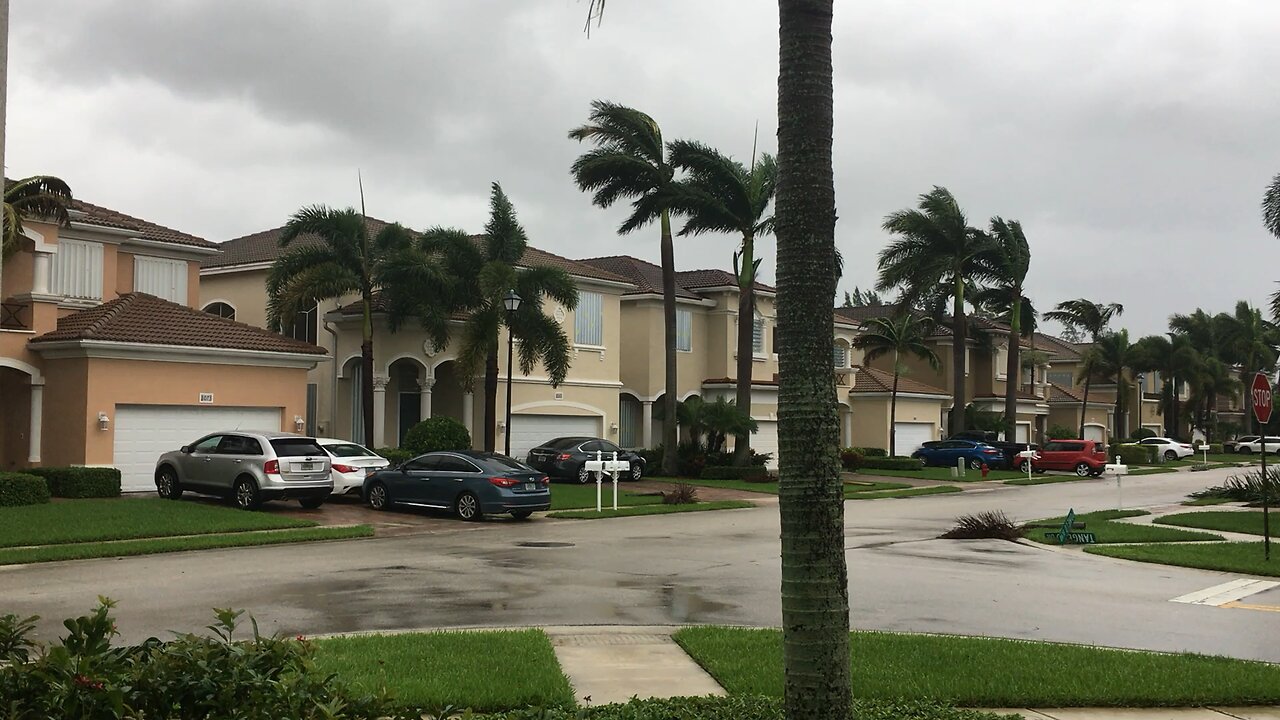 What a tropical storm looks like in Florida