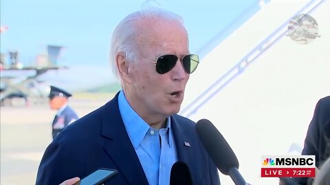 Biden: I Am Not Worried About China/Taiwan Situation