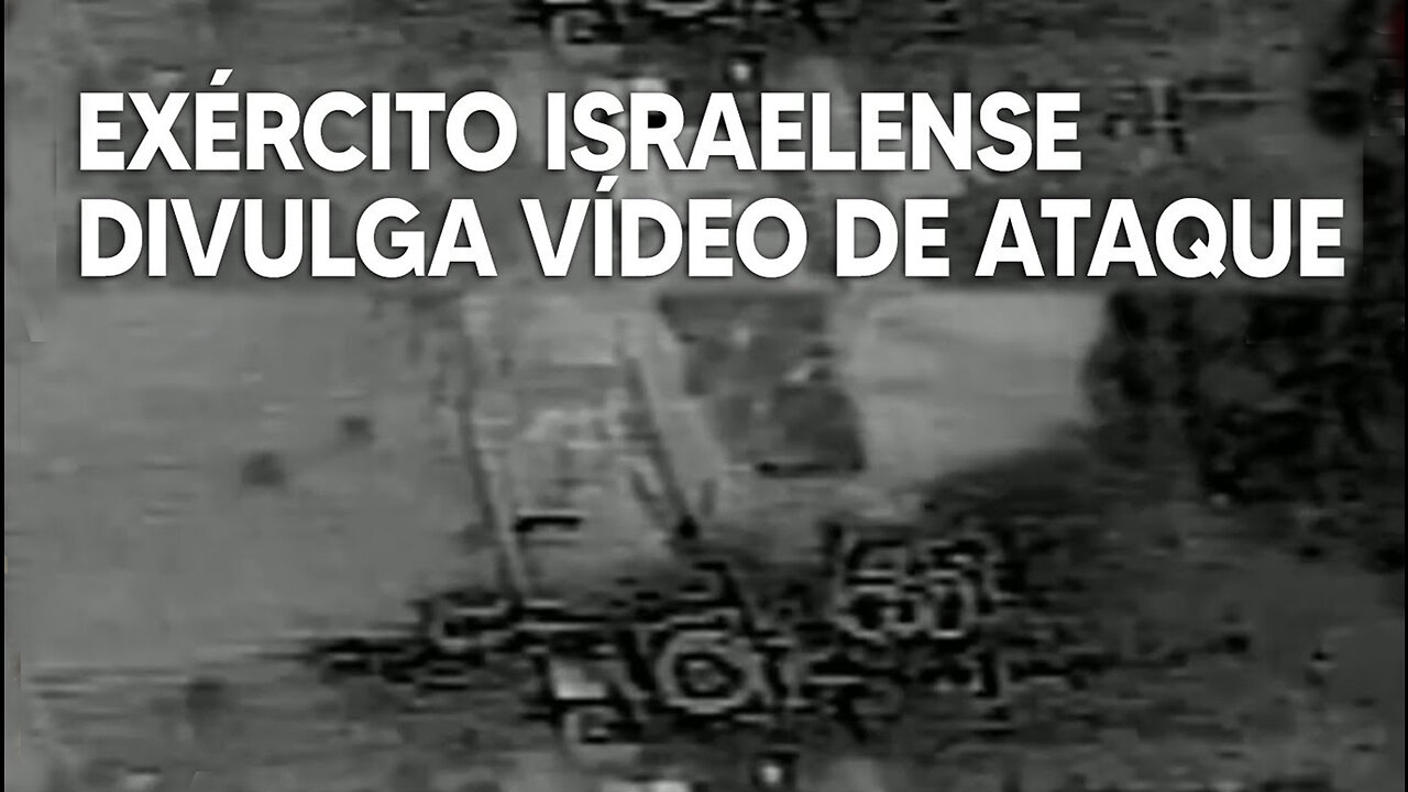 Israel divulga vídeo de ataques feitos na Faixa de Gaza contra o Hamas | JV Jornalismo Verdade