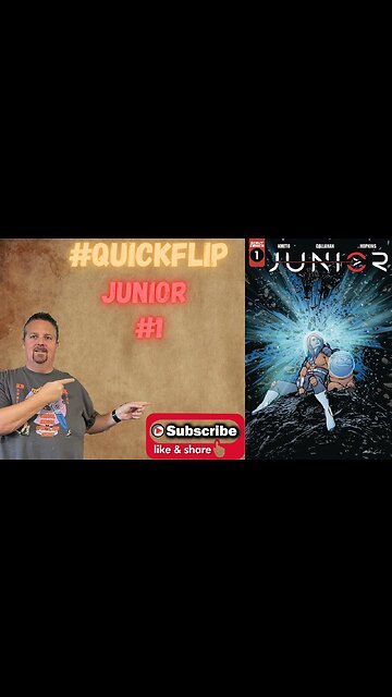Junior #1 Scout Comics #QuickFlip Comic Book Review Sean Callahan, Alex Kmeto #shorts