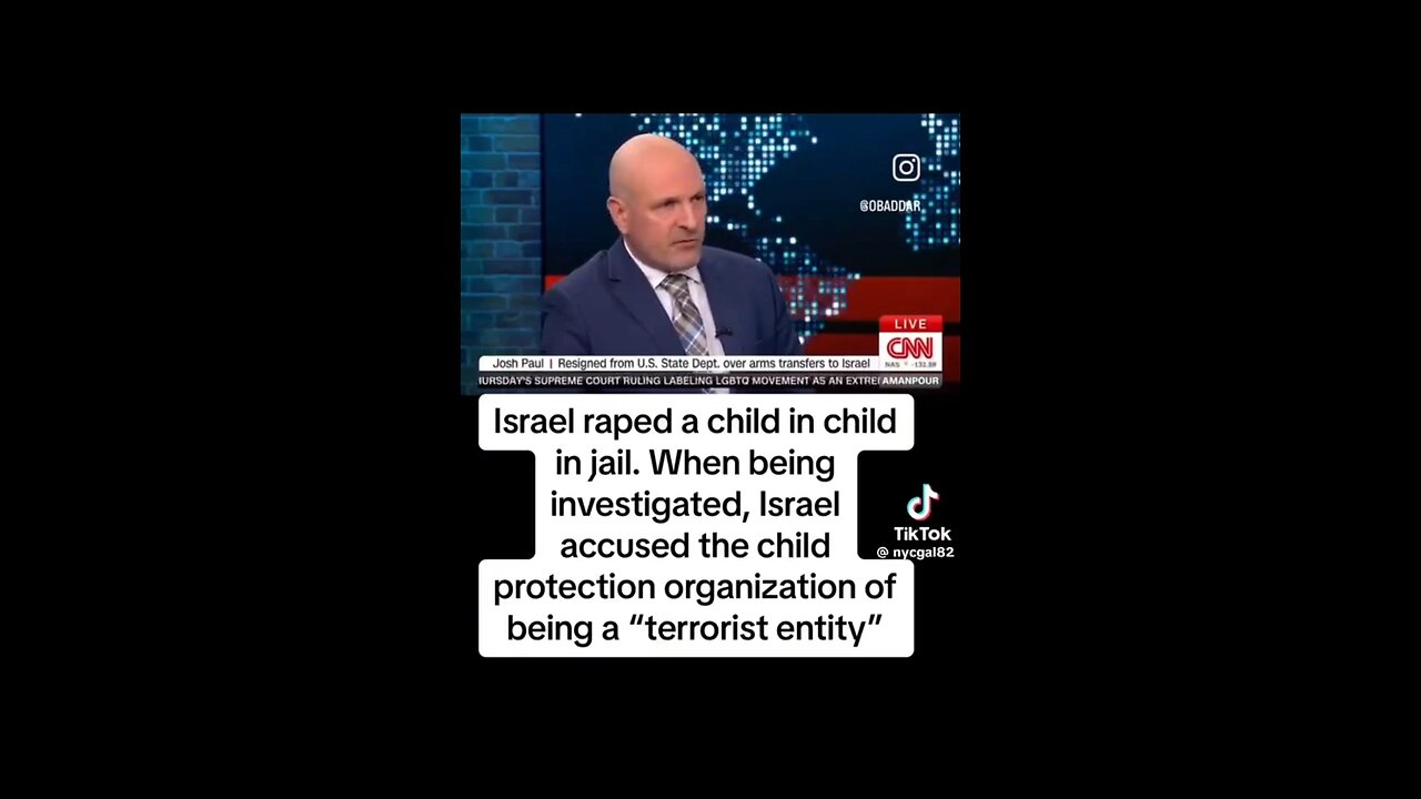 Israel's gross mistreatment of Palestinian child prisoners.