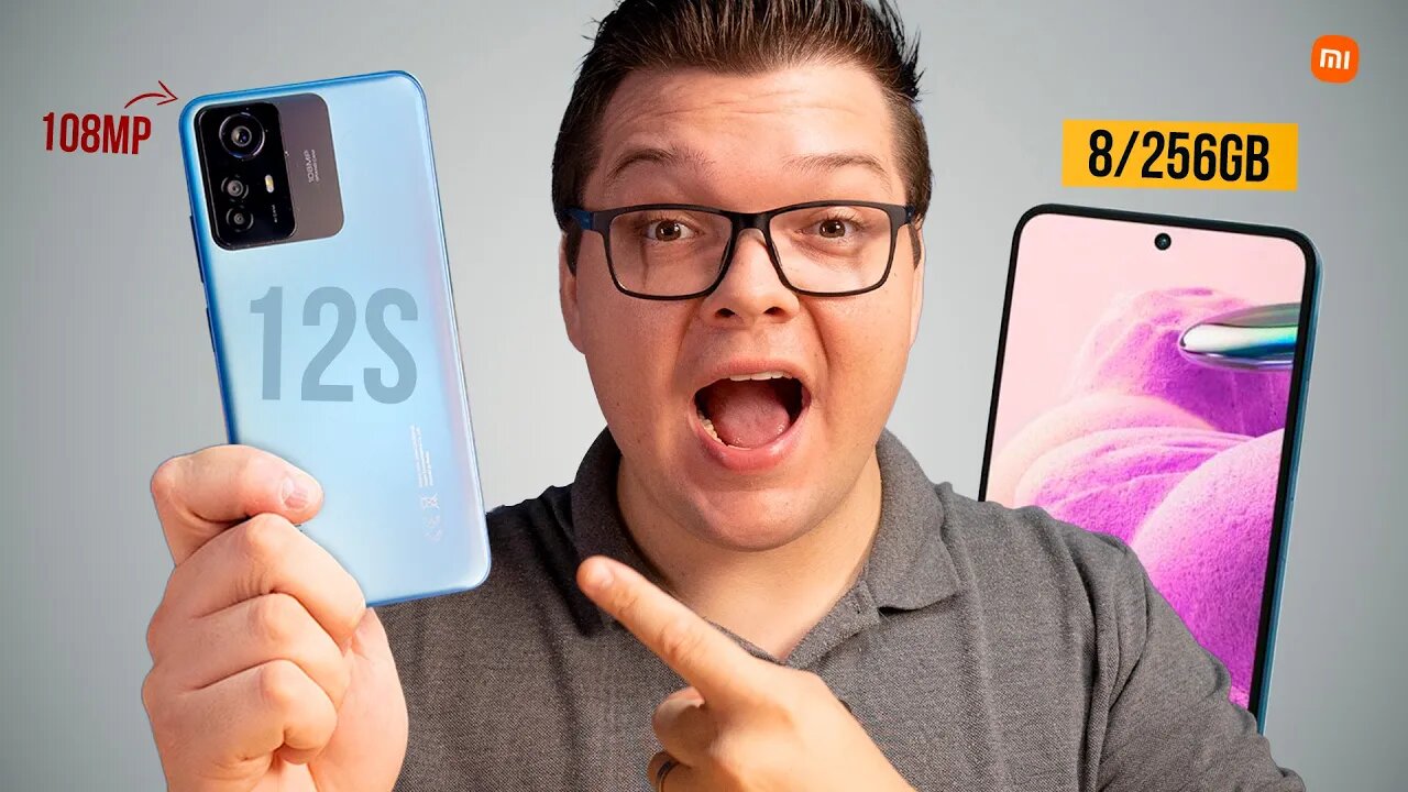 COMPREI mais UM! Redmi Note 12S com 256GB AZUL!