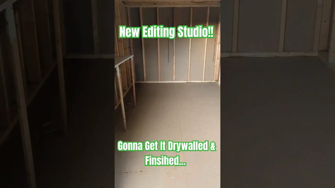 New Studio Finally! #shortsfeed #paranormal #shortsvideo