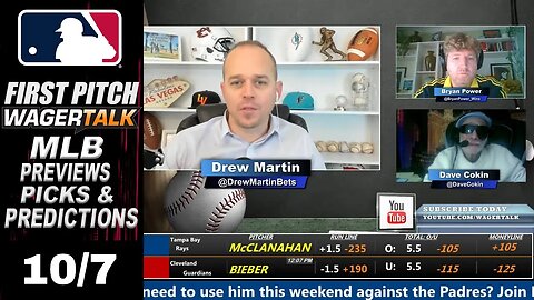MLB Playoff Picks, Predictions and Odds | MLB Wild Card Betting Preview | First Pitch for October 7