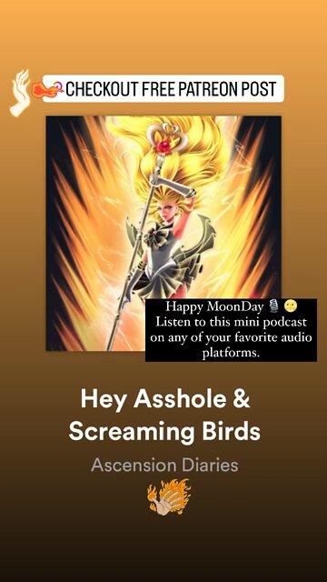 Hey Asshole! Guardian Birds Screaming