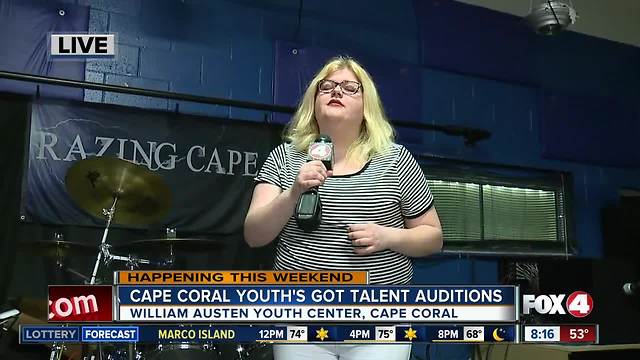 Cape Coral Youth's Got Talent holds auditions - 8am live report