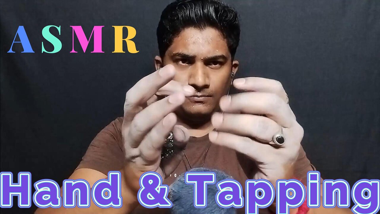 asmr for deep sleep with hand and tapping sounds